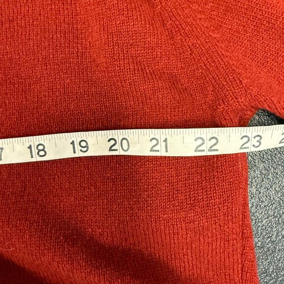 VTG L.L. Bean Mens 100% Lambswool Cardigan Button-Up Sweater Grandpa Sz Medium - Picture 3 of 7